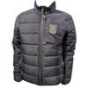 Aeronautica Militare Giubbino in nylon crinkle cangiante AB3022 da uomo, giubbotto imbottito, giacca Frecce Tricolori (IT, Testo, XXL, Regular, Regular, Blu)