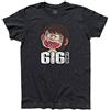 3stylershop T-Shirt Uomo Gigi la Trottola - Cartoni Anni 80