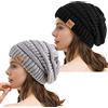 REDESS Slouchy Beanie Hat per uomo e donna Winter Warm Chunky Soft Oversize Cable Knit Cap
