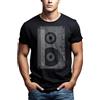 MAKAYA Maglietta Musica Uomo - T-Shirt Cassetta Hip Hop Rock Band Sonic Youth - Nera XXXXL