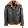 House Of Leather Giacca da uomo originale RAF Flying Shearling in pelle di pecora Tyler Brown Ginger