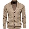 JokeLomple Cardigan da Uomo - Vintage Maglione con Bottoni Cardigan Sottile per Il Tempo Libero in Lana Cachemire Invernale Outwear Tops