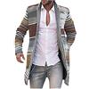 IQYU Cardigan da uomo, a maniche lunghe, da uomo, in cotone, casual, da montagna, da uomo, elegante, moderno, da uomo, a maniche lunghe, per il tempo libero, da uomo