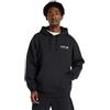 New Balance Linear Graphic Fleece Hoodie - Black, Taglia Large BK - Black Large