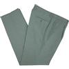 N+1 Pantalone Uomo Classico Fresco Lana con Pens Cavallo Alto Gamba Larga Elegante Tasca Dritta Leggero Estivo Primavera/Estate