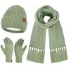 Bequemer Laden Sciarpa Donna Invernale Cappello Berretto Guanti Touchscreen