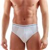 Enrico Coveri Slip Uomo Offerta 3-6-12 Pezzi, Slip Uomo in Cotone BIELASTICO Elastico EST. Mutande Uomo 80231000 (6 Pezzi.Bianco, L)