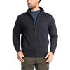BE BOARD 9030 - Giacca Felpa Uomo con Zip - Cotone Poliestere - Taglie Forti - Manica Lunga - Tasche Laterali - Autunno Inverno - Blue, XXXL