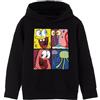 SpongeBob Schwammkopf SPONGEBOB SQUAREPANTS Felpa con Cappuccio Unisex-Bambini