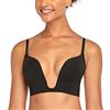 DotVol Reggiseno Donna Floreale Reggiseno con Ferretto Comfort Intimo Leggero Imbottito Profondo U Nero 5B