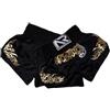 Whychstore Pantaloncini da boxe con elastico in vita, unisex, per MMA e Muay Thai