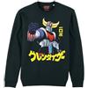 ARTIST MARKET Felpa Girocollo Limited Edition UFO Robot Goldrake - Unisex Nero