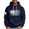Generico Felpe Uomo con Cappuccio Maglia Uomo Invernale Taglie Forti Imbottite Running Felpe Moda Sweatshirt Sportive Felpata Cotone Hoodie Tennis Sportivo Calda Leggera Militare Abbigliamento 2#Marine 3XL