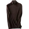 JJzex Maglione Dolcevita di Lana Donne Caldo Morbido Maglia Pullover Femme Donne Cashmere Jumper
