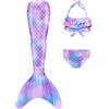 WEQEXE Set Copricostume + Bikini Donna, Costume da Bagno Elegante e Pratico, Spiaggia e Piscina
