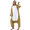 ULEEMARK Halloween Animale Onesies Costume Cosplay Pigiama Unisex Adulto