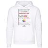 Settantallora Felpa Bambino Personalizzabile con Cappuccio - Hoodie Bimbo, Bimba con Nome, Testo o Foto - Felpa Calda in Cotone Ideale per Scuola, Sport e Regali Custom (9/11 Anni, Bianco)