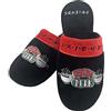 FRIENDS Groovy - Pantofole da donna, serie televisiva, motivo centrale, Nero