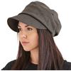 CHARM Coppola Newsboy Berretto da Donna, Braun