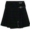 Tartanista - Mini Kilt Scozzese a Quadri 42cm (16.5") - Guardia Nera - EU38 UK10