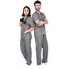Mazalat Work Wear Scrub Medico Donna - Completo Unisex Casacca e Pantaloni | Divise Sanitarie Donna Cotone | Traspirante e Comodo per Medici, Infermieri, OSS e Personale Sanitario