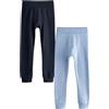 NEXT Ragazzo Confezione da 2 Leggings Termici Blu/Navy 3 Anni-4 Anni