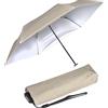 Knirps Ombrello tascabile Knirps Ultra US.050 Slim Manual - Ultra leggero e piatto - Resistente alle tempeste - Antivento - 21 cm