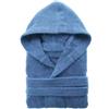 TexLom Accappatoio Calibrato Ambrosiana con Cappuccio Uomo/Donna in Spugna - Taglie Forti 3XL 4XL 5XL - Morbido, Assorbente, Ottima Qualità Scatolato
