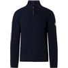 NORTH SAILS Maglione Uomo a Costa Inglese in Misto Cotone