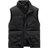 Peuignao Giubbotto Smanicato Uomo Gilet Imbottito Multitasche Gilet Trapuntato Lavoro Multitasca Giubbino senza Maniche Giacca Giacchetto Smanicato da Uomo Imbottiti Invernale Taglie Forti Montagna Outdoor