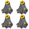 CAT Caterpillar 12 paia di calze da lavoro WORK SNEAKERS da lavoro, calzini nelle taglie 39-50, 43-46
