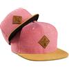 Soulbuddy Set di 2 Cappellini da Basecap Coordinati papà e Figlio - Snapback cap Traspiranti Uomo e Bambino - Look Mini Me Famiglia - Idea Regalo Originale (IT, Testo, L, Rosso Chiaro)