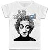3styler T-Shirt Uomo Bianca Marty Feldman AB Normal - Frankenstein Jr - Linea Amazink - Cotone Fiammato (Slub) 150 gr/mq