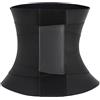 YOSICIL Corsetto Donna Dimagrante Modellante Stringivita Donna Fascia Addominale Corsetto Latex Waist Trainer Bustino Body Shaper Contenitivo Regolabile Cintura Pancia Piatta Sport,Nero,L