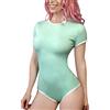 LittleForBig Cotone Pagliaccetto Onesie Pigiama Bodysuit-Serie pastello Menta verde M