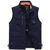 TienNew Outdoor Vest Taglia Grossa Lavoro Smanicato Uomo Gilet Pesca Multi-Tasca, da esterni L-5XL
