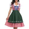 Generico Dirndl Donna Abito per Oktoberfest Costumi di Carnevale Vestito Tradizionale per Feste e Eventi Dirndl Costume German Speciali Tradizionale da Donna Costume da Oktoberfest