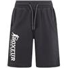 BOXEUR DES RUES Pantaloncino Antracite con Logo