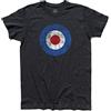 3stylershop T-Shirt Uomo Target MODS Scooter Vintage Italian Style Motorcycle Moto papà Regalo Compleanno - 100% Cotone 185 gr/mq