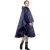 LAMA Poncho Antipioggia Impermeabile, Leggero, Riutilizzabile con Cappuccio e Custodia per Adulti, Donne, Uomini, Attività All'aperto