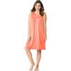 EXQUISITE FORM Plus Size Coloratura Sleepwear Short Gown 30807 30807. Donna (Pacco da 1)