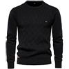 TYUIOP Maglioni Natale Coppia Maglione Donna Anziana Maglione Cotone Uomo Estivo Pullover con Senza Cappuccio Knit Jumper Maglione Uomo Maglione Lana Uomo Blu Maglione Natalizio