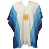 Gamboa Poncho messicano argentino colombiano da uomo Sarape Pancho da uomo Sarapes Costume Outfit Poncho Hombre