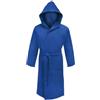 Puraluna Accappatoio in microfibra premium con Cappuccio, Unisex, pratico per il viaggio e la palestra con comoda custodia in pvc, Uomo Donna (3XL, BLU ROYAL)