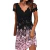 Cocila Lightning Deals of Today Prime Clearance Abito da Cocktail Donna Curvy Vestito Damigella Donna Abito Viola Lungo Donna Abito Maglina Lungo Estivo Lightning Deals of Today