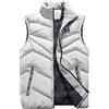 NaLatia Gilet da Uomo Moto Giubbino Imbottita Leggero Cotone Giacca 100 Grammi Senza Maniche Giubbotto Smanicato Invernale Corto Piumino Smanicato Gilet senza Cappuccio