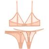 varsmiss Donna Sexy Reggiseni Set Reggiseno e Mini Perizoma e Bassa Vita Perizoma