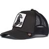 Goorin Bros. Animal Farm, Cappello da Camionista da Uomo con Chiusura a Scatto Posteriore, Cavallo Nero, Taglia Unica, Taglia Unica