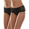 Merry Style String Donna MSGAB39 (Nero (2Pack), 42 (Taglia Produttore: S))