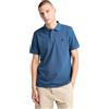 Timberland Polo da Uomo in piqué Millers River Arancione Codice TB0A26N4EG6
